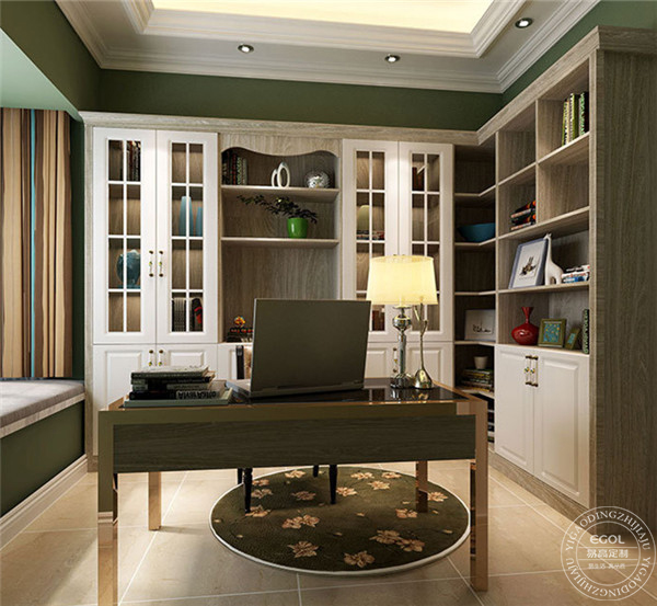 簡(jiǎn)歐書房&mdash;點(diǎn)到為止的精簡(jiǎn)美