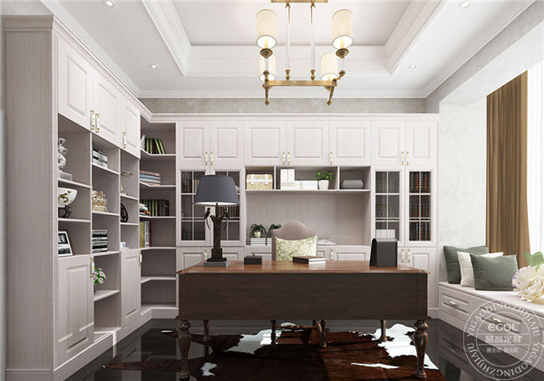 簡(jiǎn)歐書房&mdash;點(diǎn)到為止的精簡(jiǎn)美